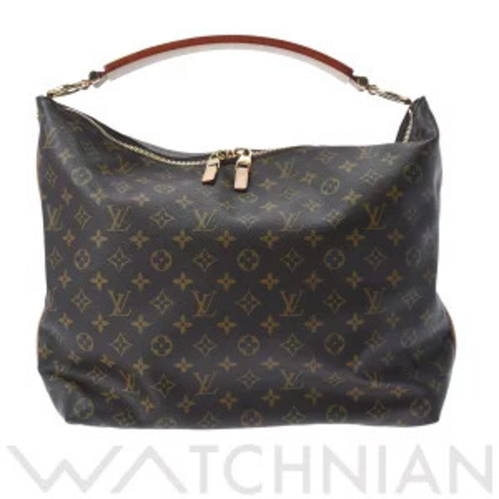 Louis Vuitton Monogram Sully Shoulder Bag Brown Canvas Shoulder